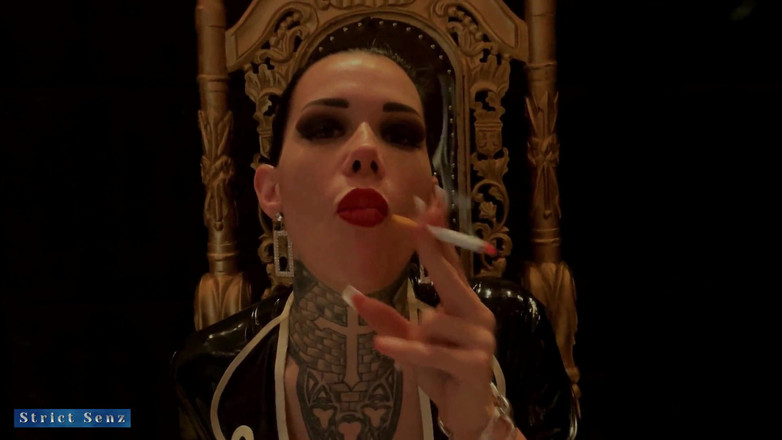 Strict Senz: Miss Alessa Milano对我的娘娘腔婊子毫不留情 第1部分