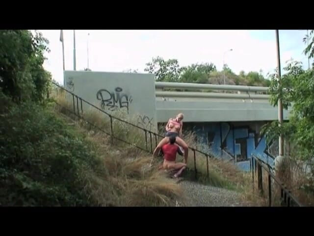 Out Sexxx: Fantastic Busty Teen Fucked Outdoors and Cummed in Mouth by...