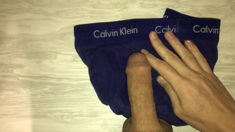 IlyaWilliam: Young boy wank and cums on underpants