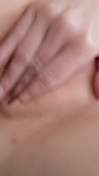 Naughty Girl Fucks Beautiful Pussy with Her Fingers Till Powerful Orgasm Close-up
