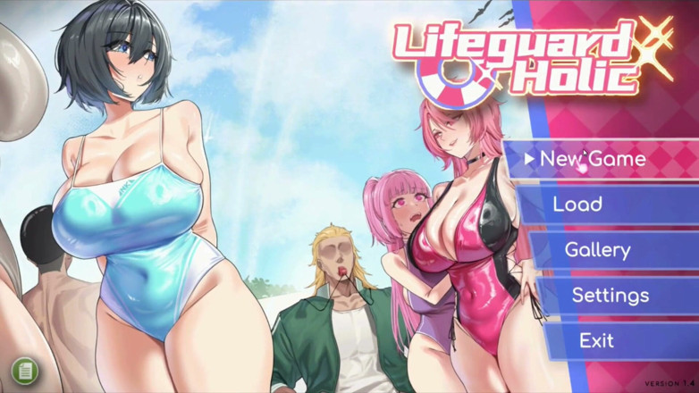 NSFWOtaku: Hentai game - persönlicher assistent stretch-fick und BDSM Sexgalerie-szene - rettungsschwimmerin Holic