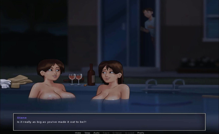 Hentai World: Saga de vară - borcan cu biscuiți Debbie 4