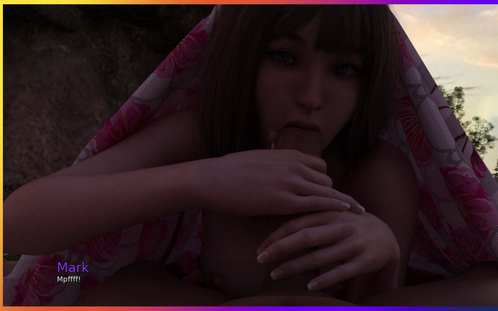 3D Cartoon Porn: Moje kolej 37 - ranní kouření - Markova nevlastní sestra se probouzí Marka...