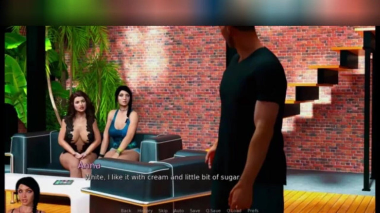 3DXXXTEEN2 Cartoon: Анна соблазняется отчимом ее бойфренда. 3D порно мультяшный секс