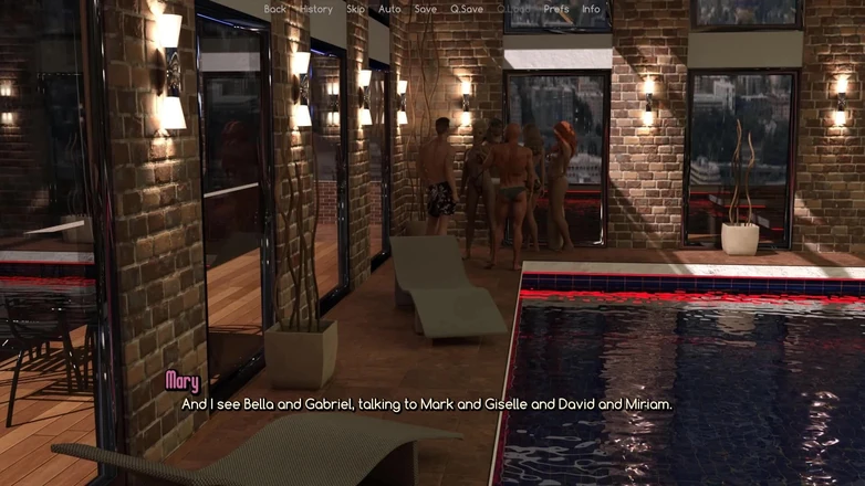 Dirty GamesXxX: A Life Worth Living: Striptease Competition in the Swinger Club -...