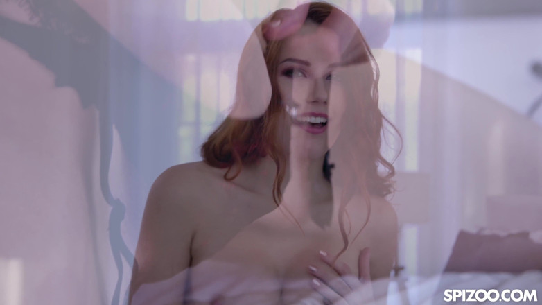 Spizoo: Charlie Red in black lingerie for deep anal