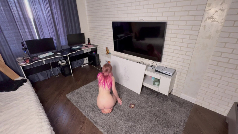 Rina Spank: Whipping for Smoking