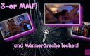 MariaGail x DeepBunnyProductions: Trio dominante com macho lambendo arco e pés mmf