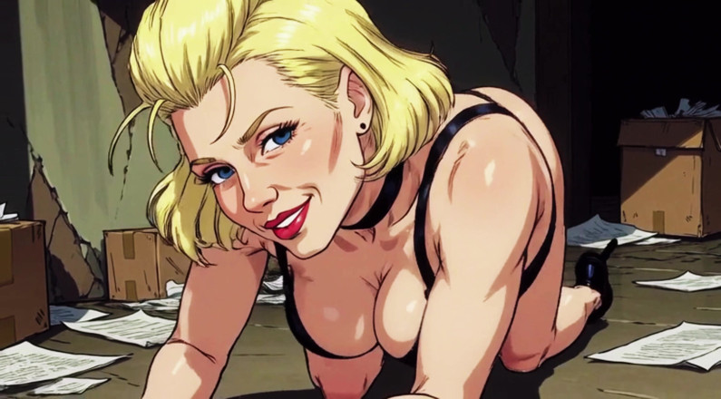 AI Porn: Ai Cartoon MILF Teasing