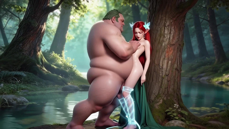 AI-JOE: L'incontro sessuale tra il windwalker, la ragazza elfo e l'uomo...
