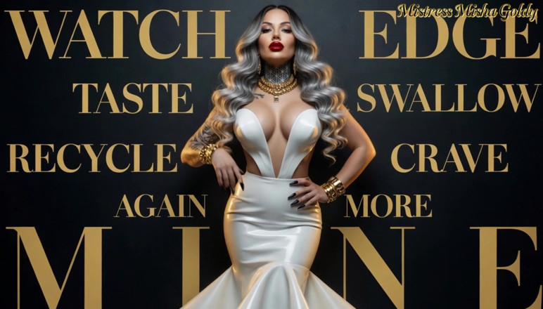 Goddess Misha Goldy: Proef wat je maakt - dominante re wirey
