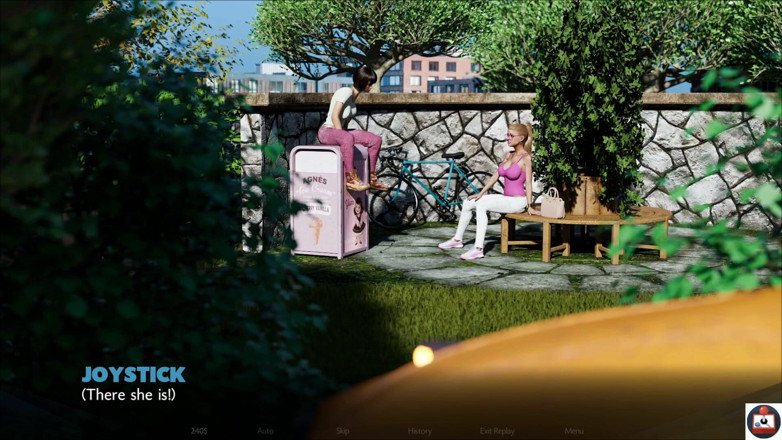 Joystick Cinema: Time Stamps - Juli's Park BJ - Scene