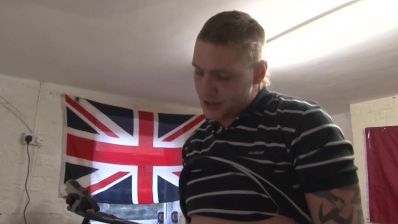 Jimbob Star GAY: Jimbob mengongkek Mr Foxy Oldschool