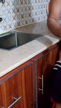 Indian Husband Has Sex with His Wife in the Kitchen