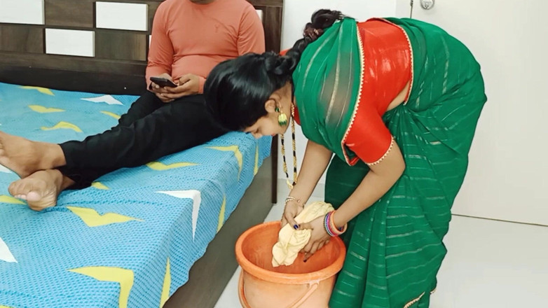Sexy Komal: Komal's Maid Crossed Her Limits and Then Jumped From the...