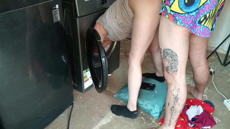 Bigjoefuckalott: He Said He Socks Was in the Tumble Dryer