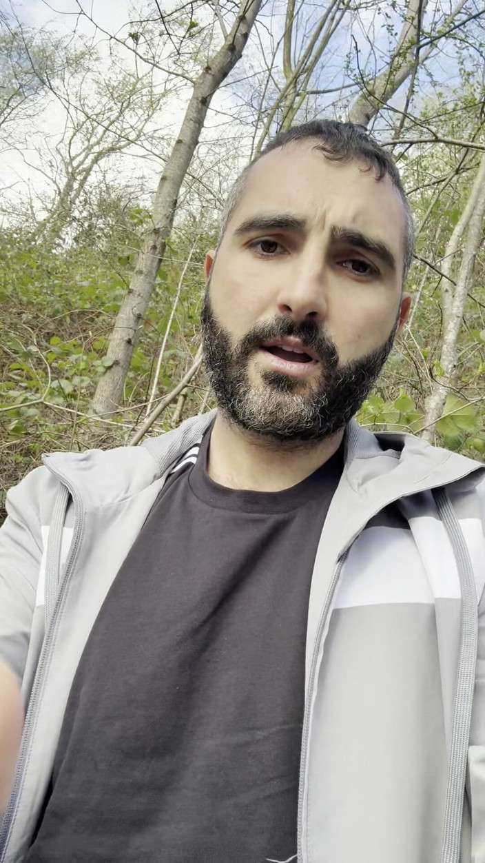 Growing teddy: Wank in the Woods