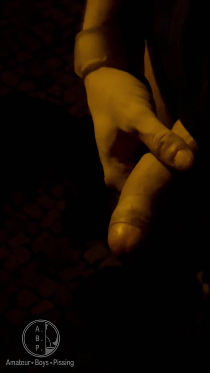 AmateurBoysPissing: Amateur Boy Caught Peeing in the Street and Given a...