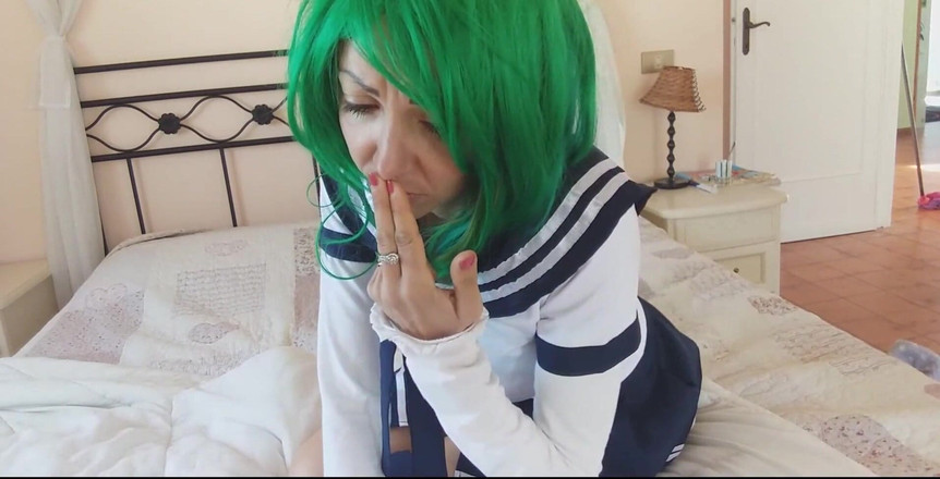 savannahamatoriale: Die kleine studentin will das zäpfchen