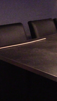 Caned Over the Table