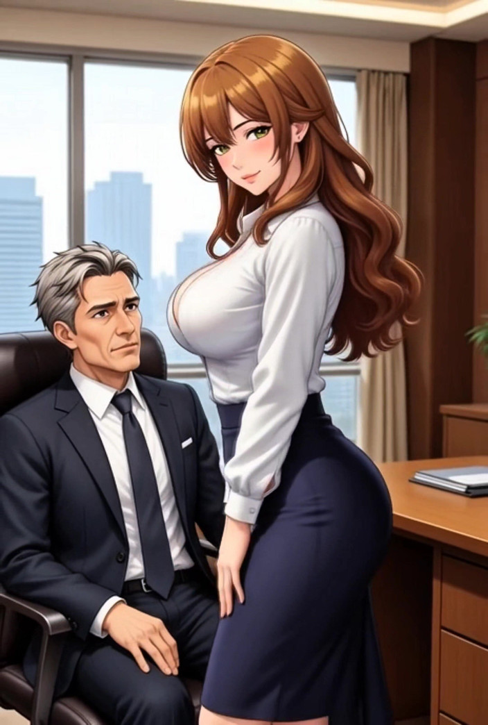 Stories&Anime: Kurvig 38-årig judisk revisor blir sin chefs glada kontorsdjur ep1