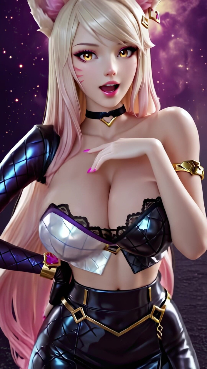 3D-Hentai Games: Ahri's Alluring Dance (ive - Love Dive)