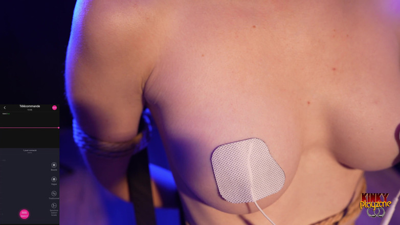 KinkyPlayzone: Lou první zkušenost s elektro-play a vibrátorem - 4K