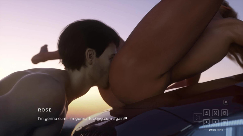 Dirty GamesXxX: Deliverance: heißes mädchen wurde draußen im auto in ihren arsch...