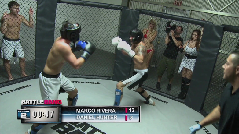 Lucky Cooch: Blonde milf is pleasing ripped dude after a fight