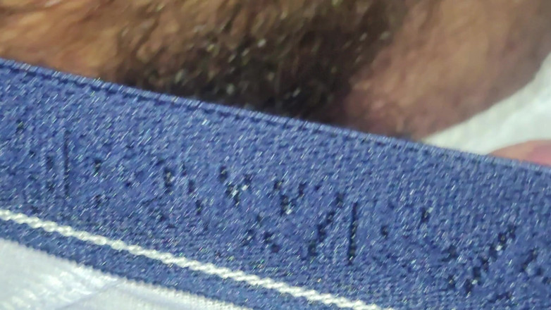 Stink HairyMale: White Socks and Underwear