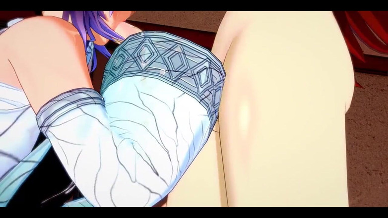 HentaiTubes: Demon Slayer Futanari - Shinobu X Nezuko Hardsex - japonês asiático Manga...