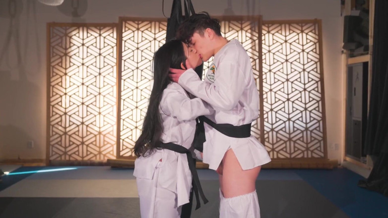 Cosplayground: Megan Mistakes Begs for Her Karate Instructor to Fill Her...