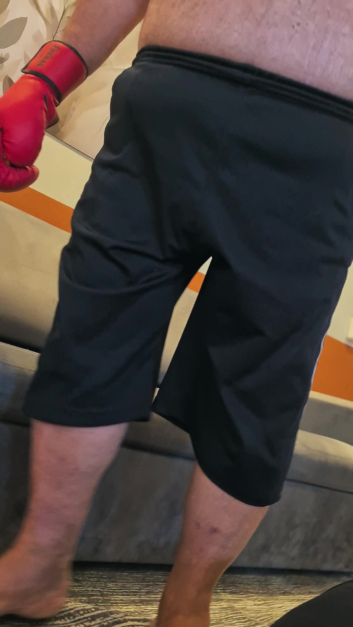 Punchbagplz: Santa Boxer: POV Christmas Beatdown