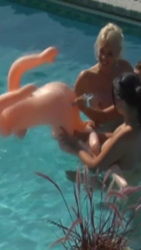 3 Lesbians Touching Each Other