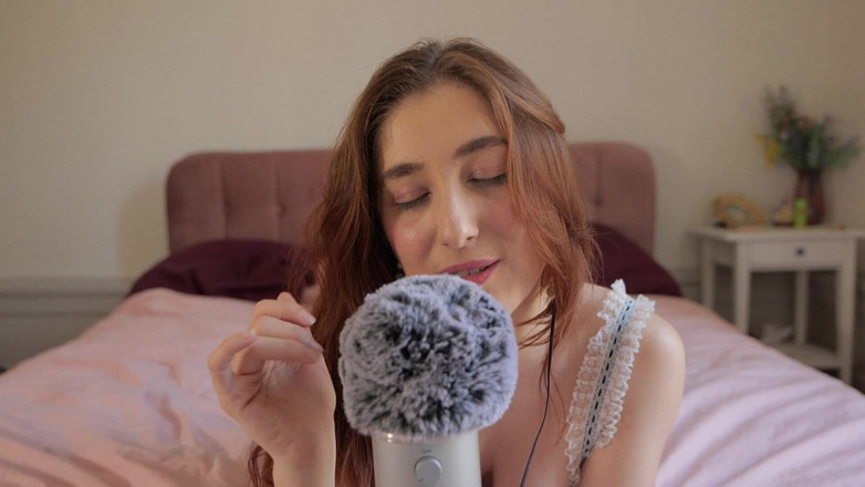Madelaine_Rousset: Asmr JOI - Layered Sounds, Whispering and Moaning to Cum Softly...
