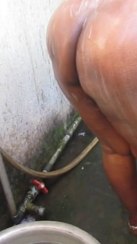 Huge Boob Indian Stepmom Bath in House