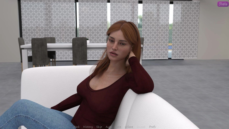 Adultgameplayvideos studio: Manželka mého nevlastního bratra # 3 Jsem ji komplimentoval na její sexy...