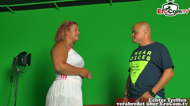 EroCom: German BBW Stepsister Fucks with Her Little Stepbrother