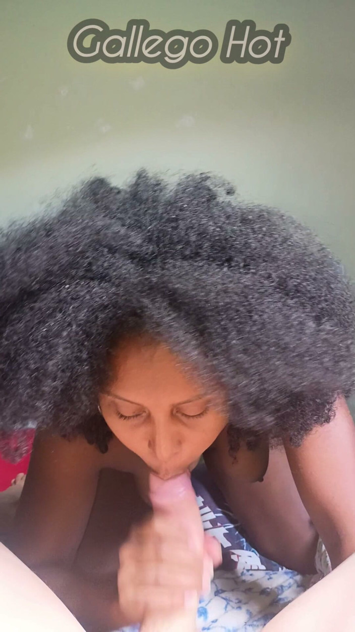 Gallego Pirokudo: Sexo Intenso Sem Camisinha Com Uma Negra Gostosa