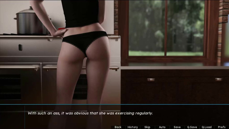 Visual Novels: Parfum d'été, partie 4 (route de la demi-sœur)
