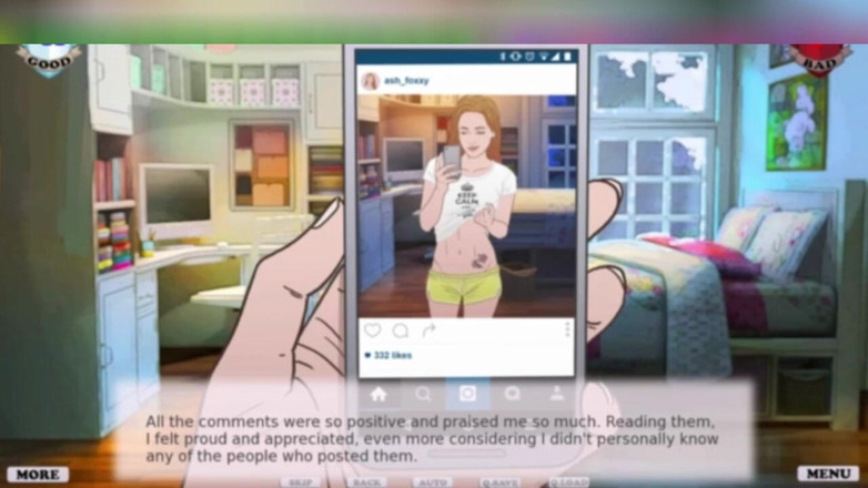 3DXXXTEEN2 Cartoon: Less studying, more tattoos. 3D porn cartoon sex