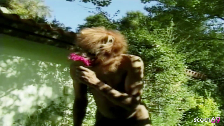 Shemale TS Collection: BBC šuká velká prsa Tranny v těsném zadku během mezirasového sexu