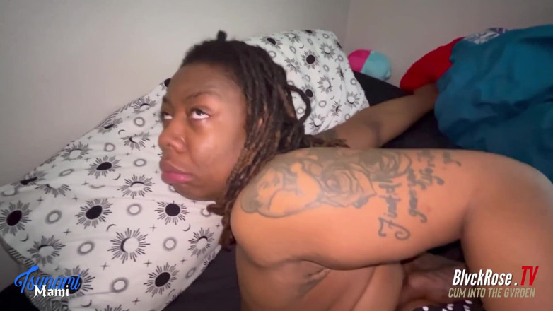 Blvck Rose TV: Roommates Sharing a BBC: Ft Tsunami Mami X Julie Ginger
