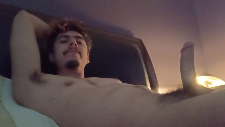 Tabasco Jake: Handsome Man Big Throbbing Cock No Hands