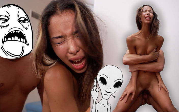 Beekeeper: Первый дикарь-в ее жизни! Лицо кривой азиатской крошки