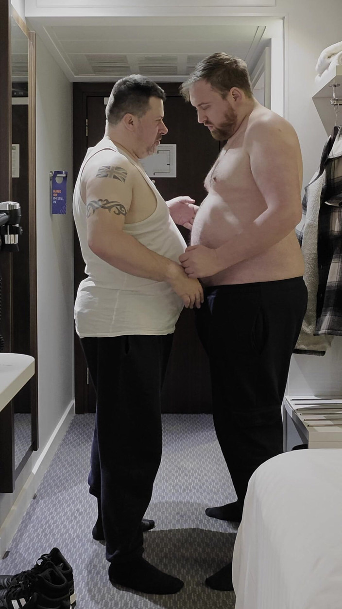 uktattooedchub74: Stripping Each Other Episode Eight