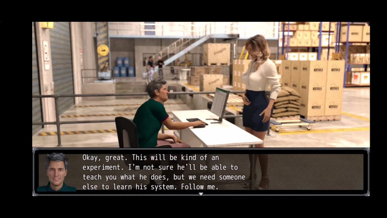Johannes Gaming: La femme du bureau n° 1, j'ai rêvé de ce qui...