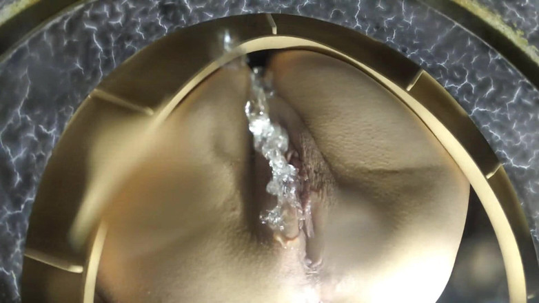SexyFairyTale: Girl pees in the toilet