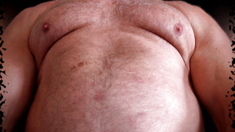 Gaybear1966: Velké břicho gay medvěd nevlastní táta kus sval medvěd kulturistika....