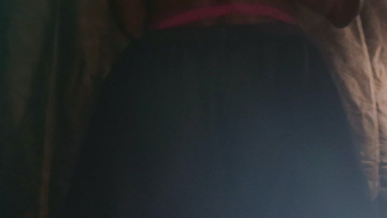 Ombunny: Exotic Fitness Femboy in Chastity Stripteases &amp; Squats in Your Face